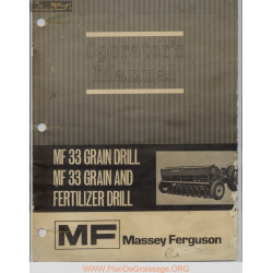 Massey Ferguson Mf 33 Grain Drill And Fertilizer Drill 690505m3
