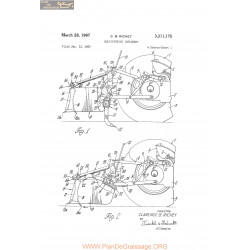 Massey Ferguson Patent 1967 Us3311175