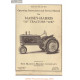 Massey Harris 20k Tractor Manual 694 018 M91