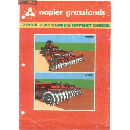 Napier Grasslands Series 720 And 730 Offset Discs