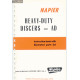 Napier Heavy Duty Discers Model Ad Parts List