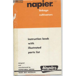 Napier Linkage Cultivators Instruction Book 1975