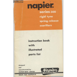 Napier Series 300 Rigid Tyne Spring Release Scarifiers Instruction Book