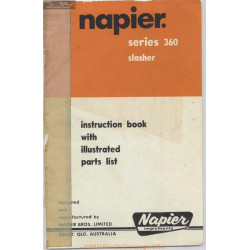 Napier Series 360 Slasher Instruction Book 1975