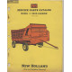 New Holland Nh 3 Crop Carrier April Service Parts Catalog 1960