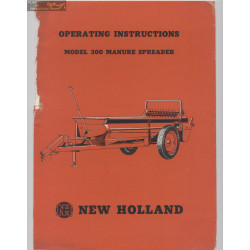 New Holland Nh 300 Manure Spreader Operating Instructions