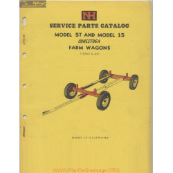 New Holland Nh 5t 15 Conestoga Farm Wagons Service Parts Catalog