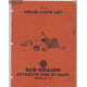 New Holland Nh 77 Automatic Pick Up Baler Repair Parts List 72a
