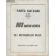 New Idea 551 Rectangular Baler Parts Catalog