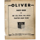 Oliver 212 214 Tractor Gang Plow Parts Book