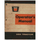 Oliver 550 Tractor Operators Manual 1963
