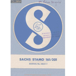 Sachs 161 201 Stamo Manuel 430 21f