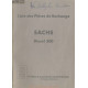 Sachs 500 Diesel Liste Pieces Rechange