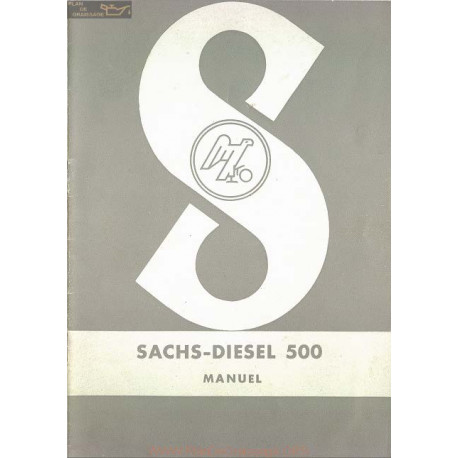 Sachs 500 Diesel Manual