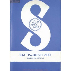 Sachs 600 Diesel Manuel 537 F3