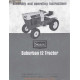Sears Suburban 12 Tractor Assembly And Operating Instructions Manual