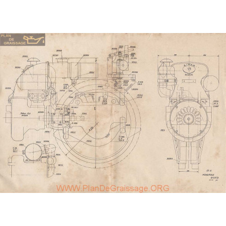 Simar 15a Monoroue Plan Moteur 915870