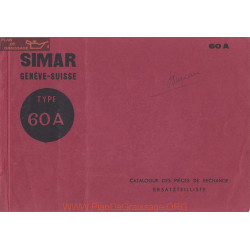 Simar 60a Catalogue Pieces Rechange
