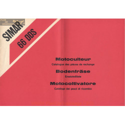 Simar 66 Dds Motoculteur Catalogue Pieces Rechange