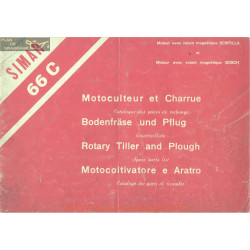 Simar 66c Motoculteur Charrue Pieces Rechange Scintilla Bosch