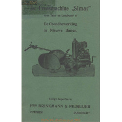 Simar De Freesmachine 7k Manual 1920