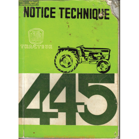 Utb 445 Universal Notice Technique