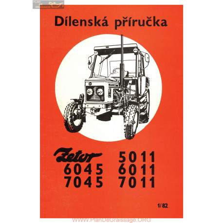 Zetor 5011 6011 6045 7011 7045 Dlensk Pruka