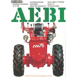 Aebi Am75 Brochure Fiche Information