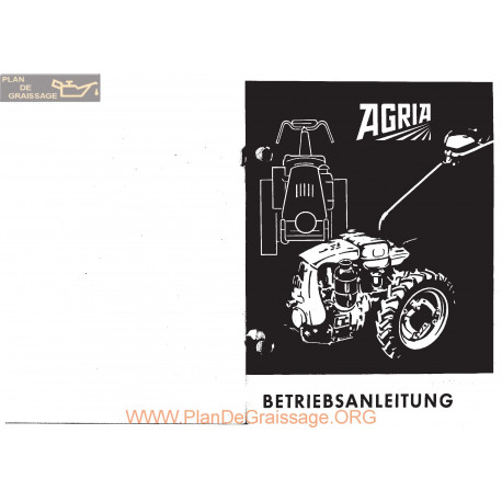 Agria 1700d Hatz E75 E79 Betriebsanleitung