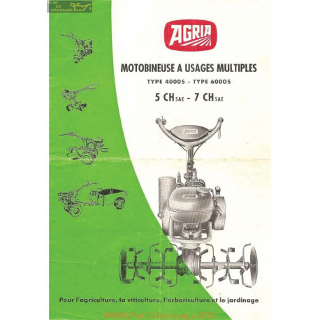 Agria 4000 Et 6000 5ch 7ch Brochures Motobineuse