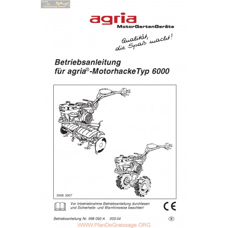 Agria 6000 Motorhacke