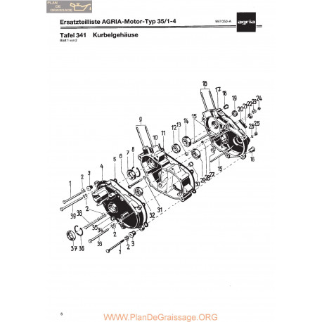 Agria Nsu Motor 35 Ersatzteilliste