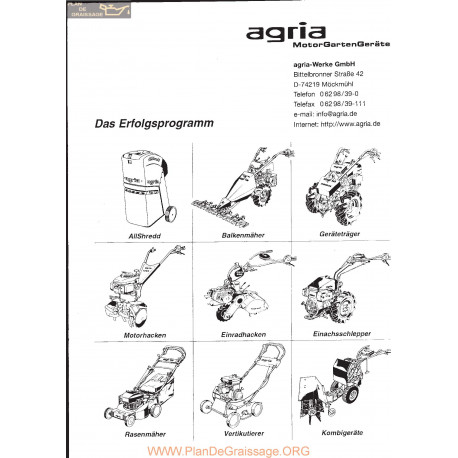 Agria Nsu Motoren Das Erfolgsprogramm