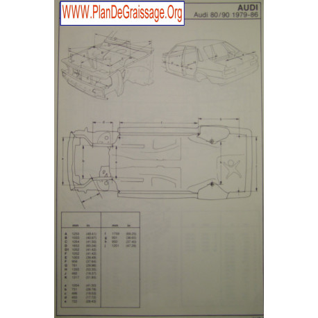 Audi 80 90 1979 86