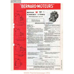 Bernard Caracteristiques 17 A 717 Fiche Information