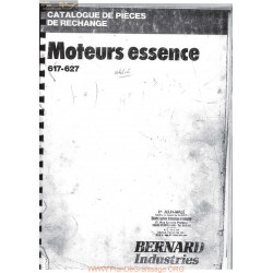 Bernard Moteurs 617 627 Catalogue Des Pieces