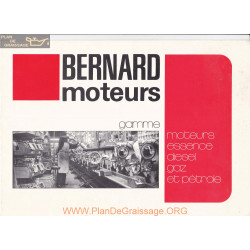 Bernard Moteurs Gamme Complete Brochure
