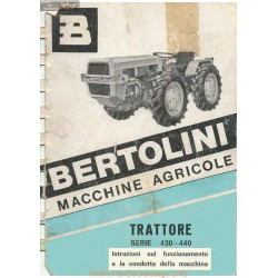 Bertolini 430 440 Fiche Information