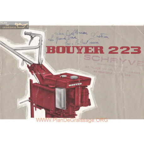 Bouyer 223 Fiche Information