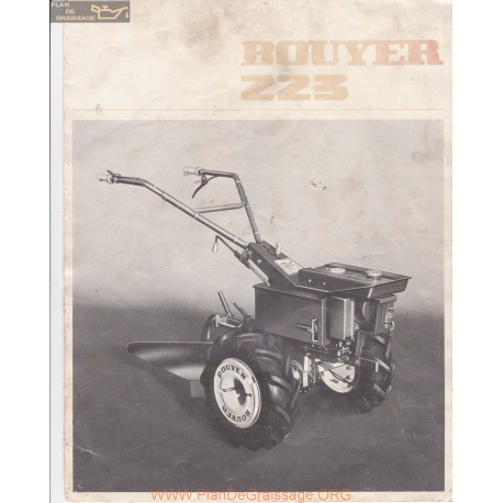 Bouyer 223 Guide Fiche Information