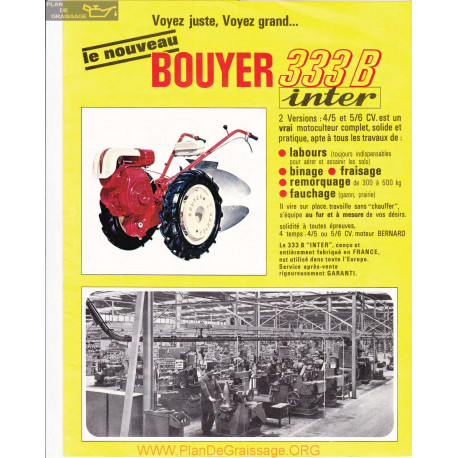 Bouyer 333b Fiche Information