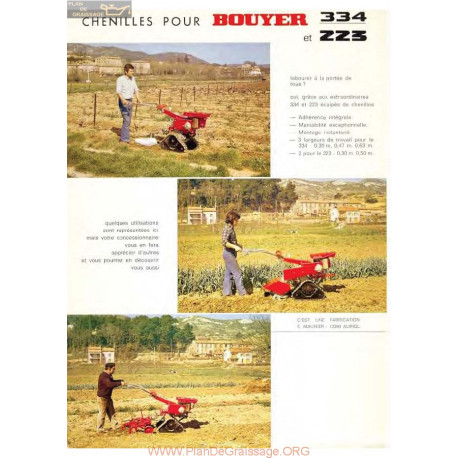 Bouyer A Chenille Maunier Fiche Information