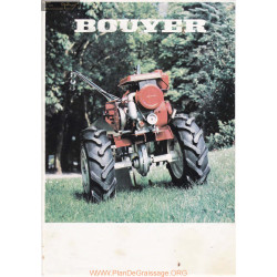 Bouyer Gamme Motoculteur Fiche Information