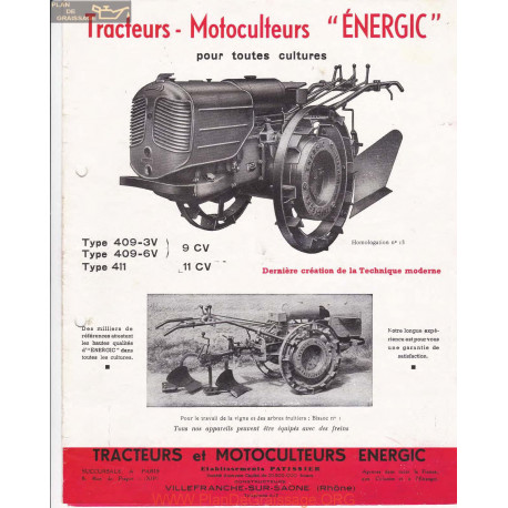 Energic 409 411 Fiche Information