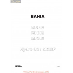 Etesia Bahia Fiche Information