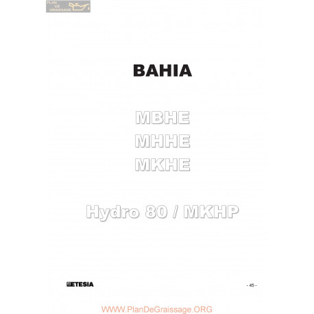 Etesia Bahia Fiche Information