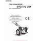 Goldoni Special Lux Manuel Entretien