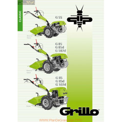 Grillo G55 G85 G85d G107d Fiche Information