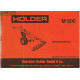 Holder M800 Manuel Entretien