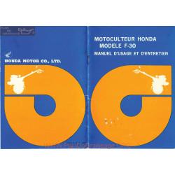 Honda F30 2 Manuel Entretien